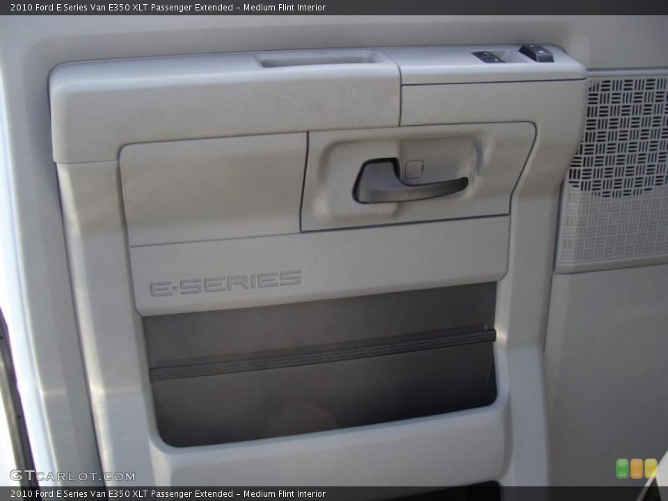 Medium Flint Interior Photo for the 2010 Ford E Series Van E350 XLT Passenger Extended #37987949