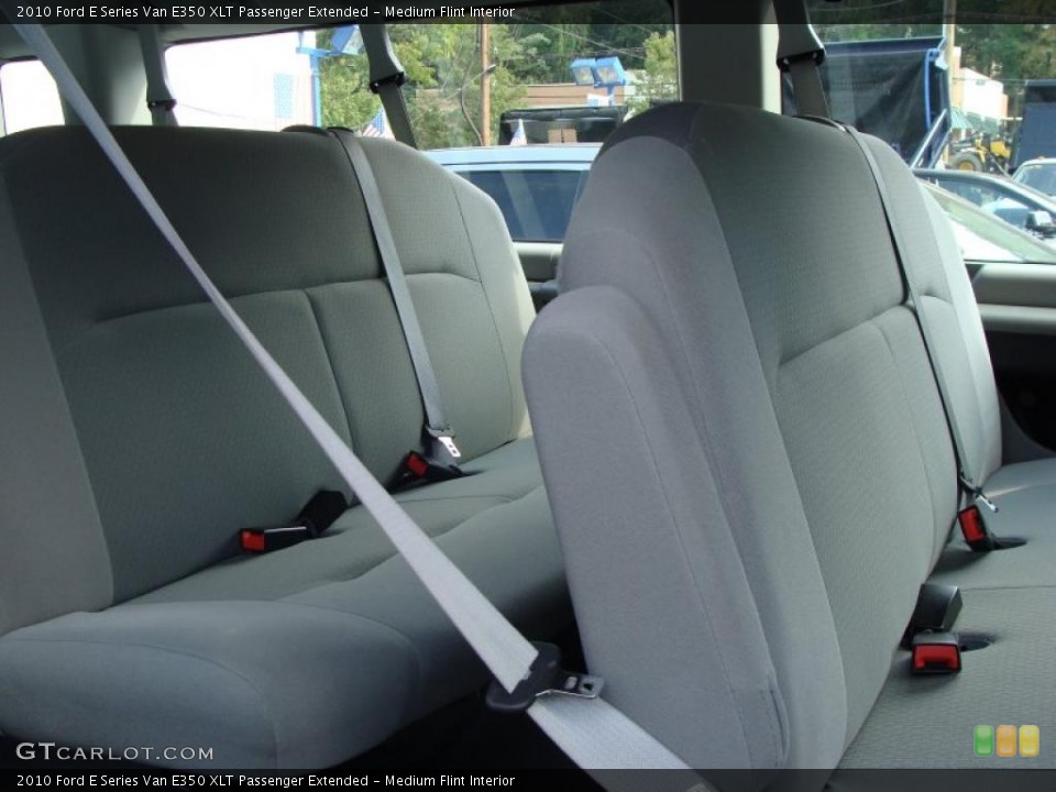 Medium Flint Interior Photo for the 2010 Ford E Series Van E350 XLT Passenger Extended #37988101