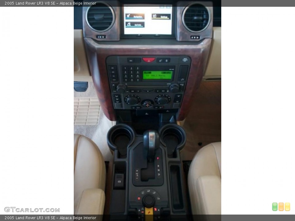 Alpaca Beige Interior Controls for the 2005 Land Rover LR3 V8 SE #37988441