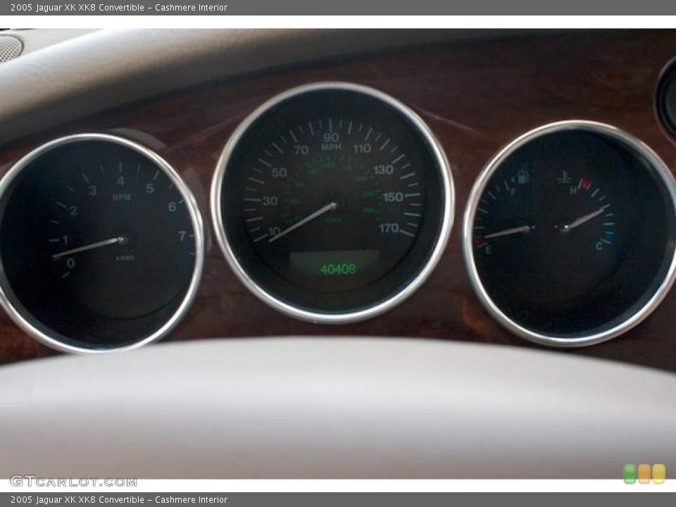 Cashmere Interior Gauges for the 2005 Jaguar XK XK8 Convertible #37991085
