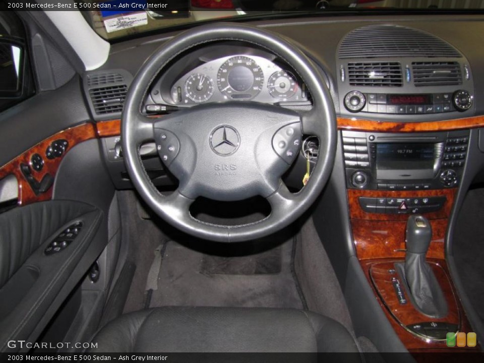 Ash Grey Interior Dashboard for the 2003 Mercedes-Benz E 500 Sedan #37991417