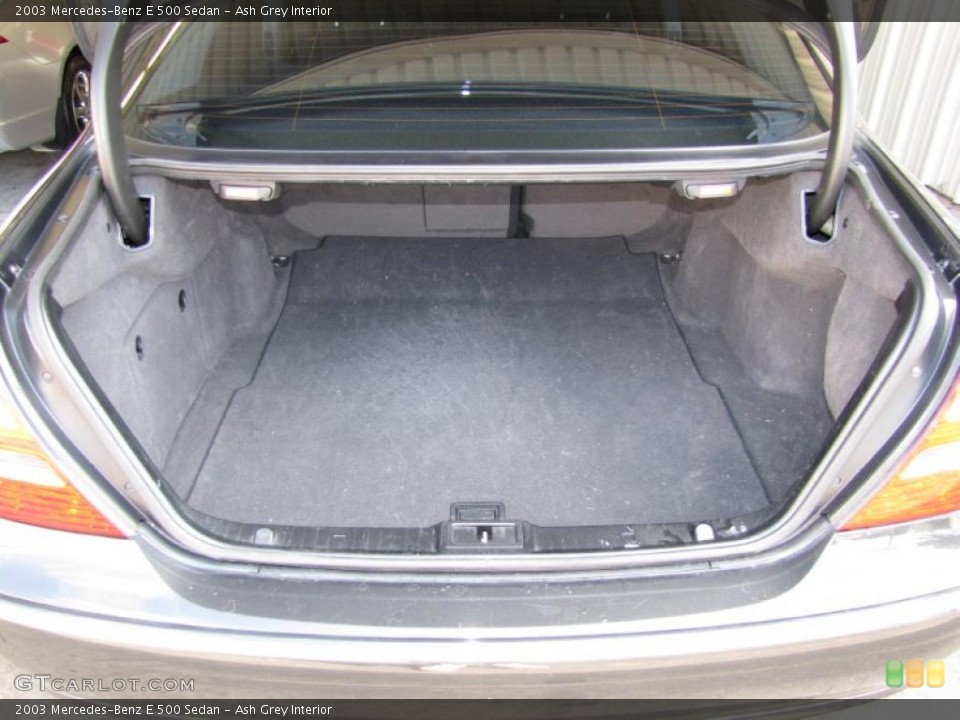 Ash Grey Interior Trunk for the 2003 Mercedes-Benz E 500 Sedan #37991493