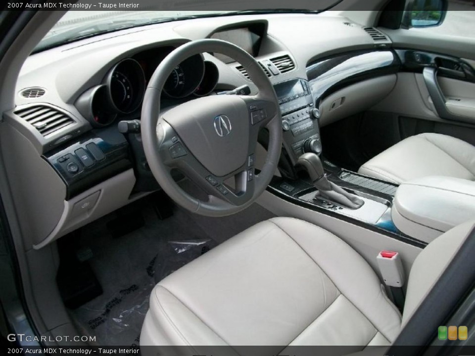 Taupe Interior Photo for the 2007 Acura MDX Technology #37992773