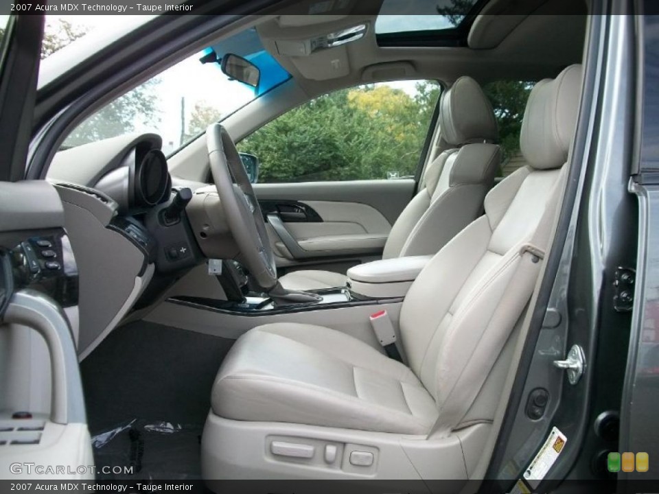 Taupe Interior Photo for the 2007 Acura MDX Technology #37992801