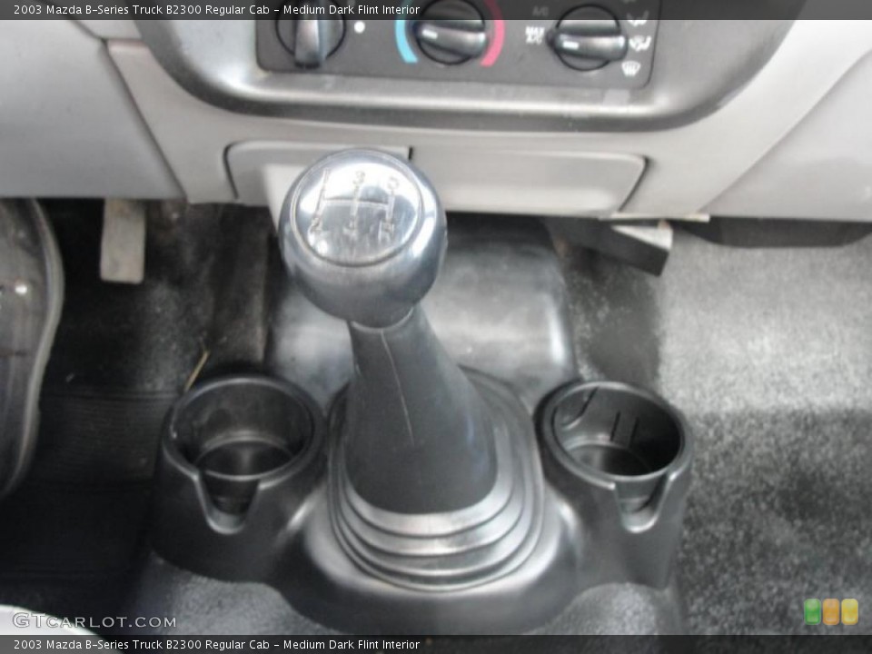 Medium Dark Flint Interior Transmission for the 2003 Mazda B-Series Truck B2300 Regular Cab #37992813