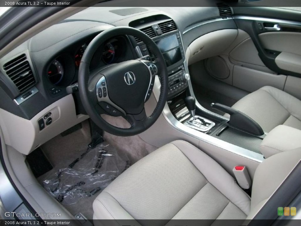 Taupe Interior Photo for the 2008 Acura TL 3.2 #37993357