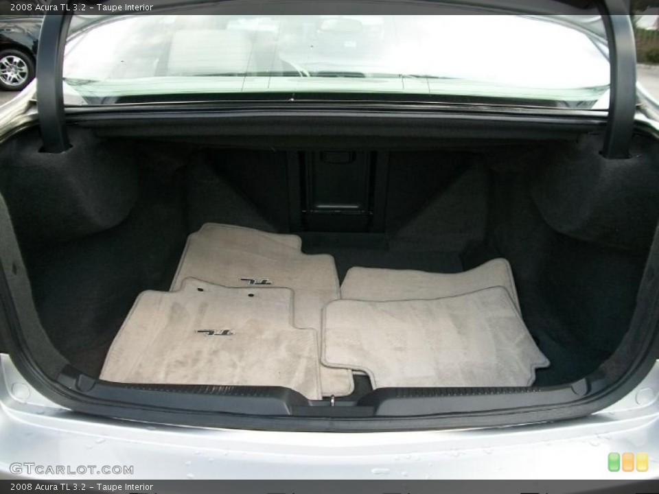 Taupe Interior Trunk for the 2008 Acura TL 3.2 #37993549