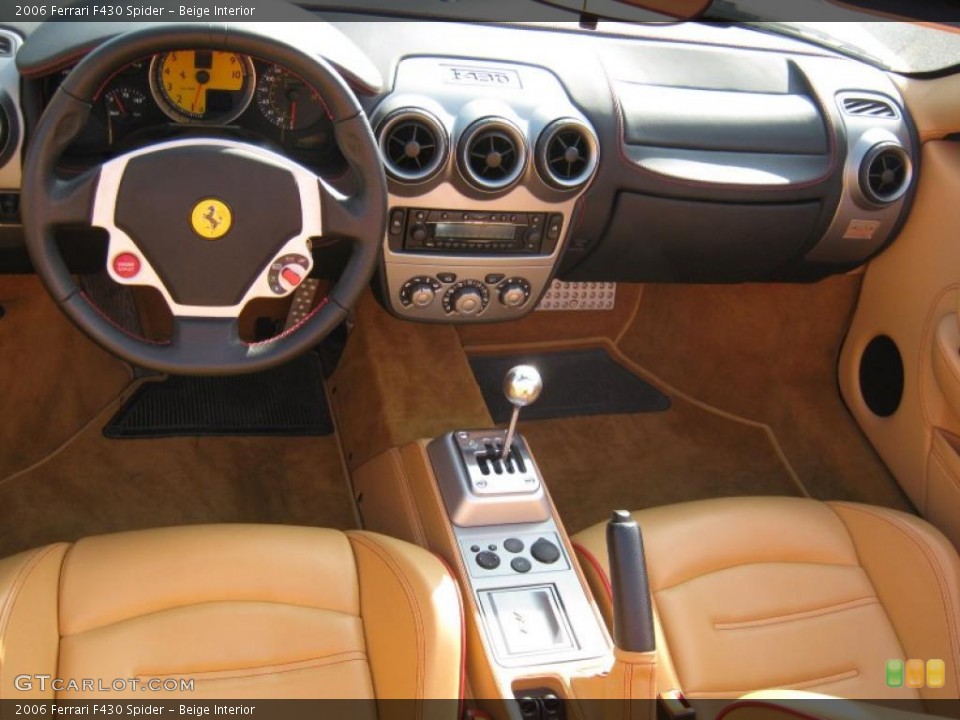 Beige Interior Photo for the 2006 Ferrari F430 Spider #37994369