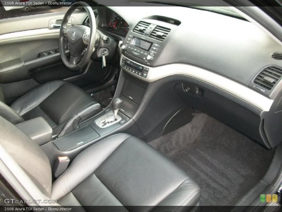 Ebony Interior Photo for the 2008 Acura TSX Sedan #37994765