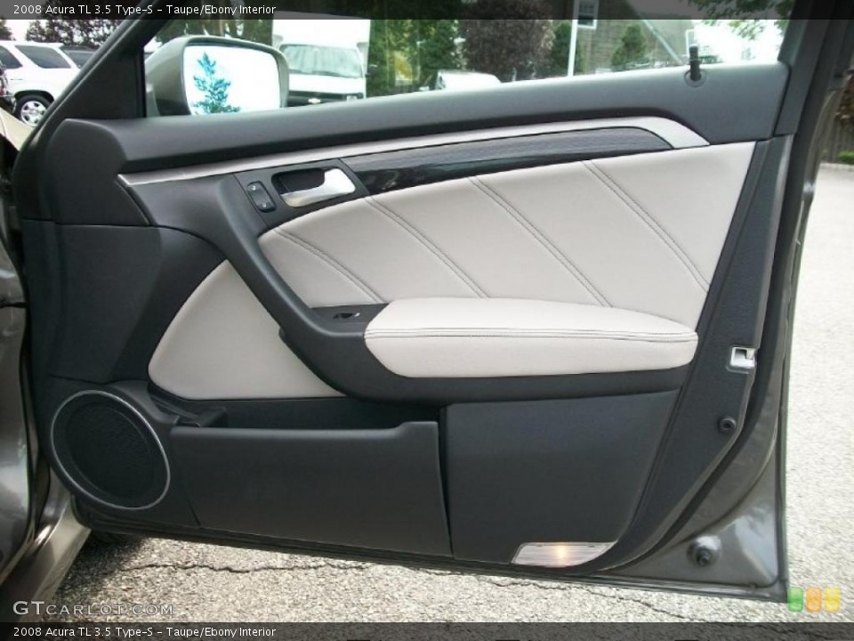Taupe/Ebony Interior Photo for the 2008 Acura TL 3.5 Type-S #37995329