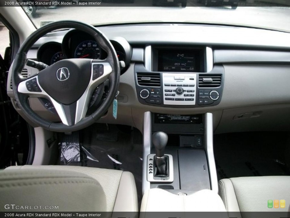 Taupe Interior Dashboard for the 2008 Acura RDX  #37995709