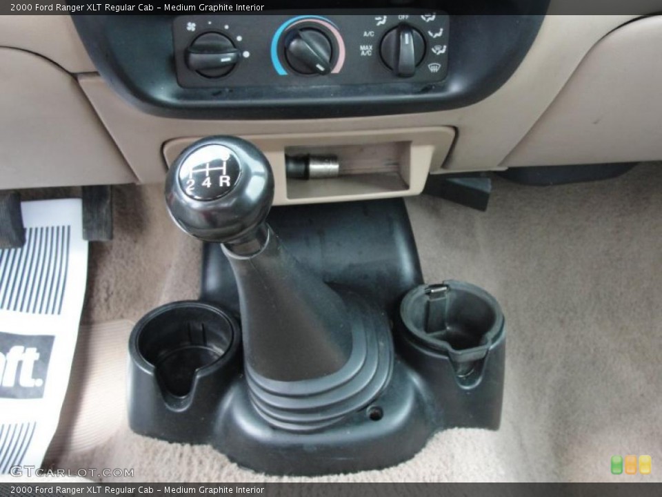 Medium Graphite Interior Transmission for the 2000 Ford Ranger XLT Regular Cab #37996101