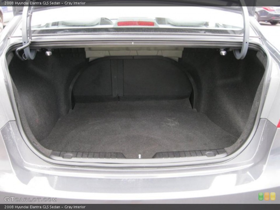 Gray Interior Trunk for the 2008 Hyundai Elantra GLS Sedan #37996373