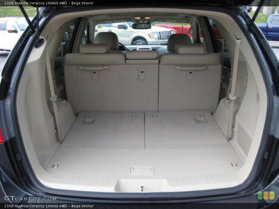 Beige Interior Trunk for the 2008 Hyundai Veracruz Limited AWD #37997285