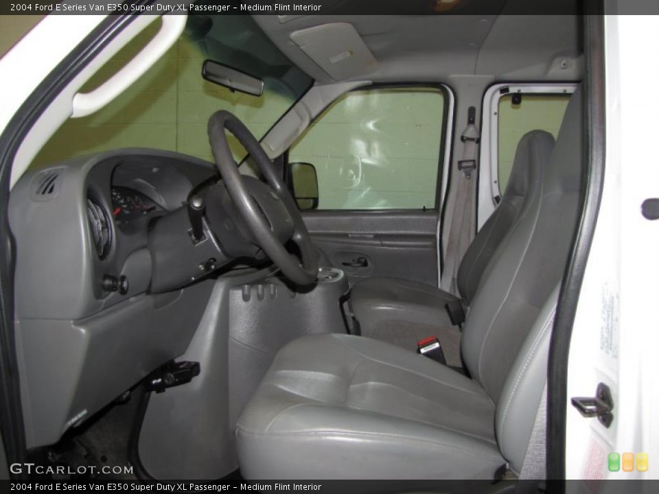 Medium Flint Interior Photo for the 2004 Ford E Series Van E350 Super Duty XL Passenger #37997341