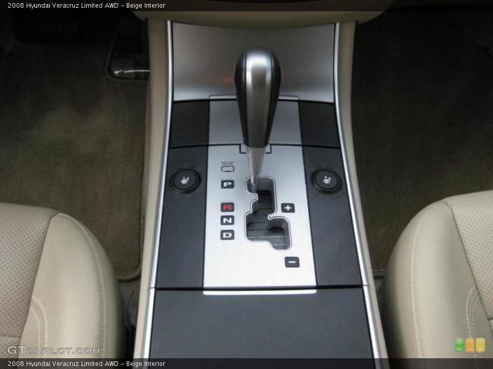 Beige Interior Transmission for the 2008 Hyundai Veracruz Limited AWD #37997529
