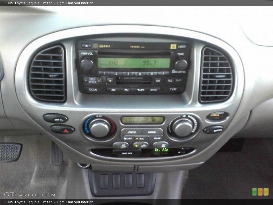 Light Charcoal Interior Controls for the 2005 Toyota Sequoia Limited #37999142