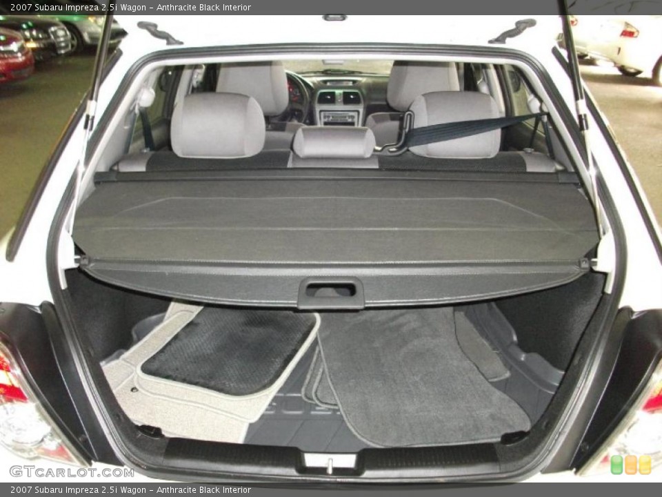 Anthracite Black Interior Trunk for the 2007 Subaru Impreza 2.5i Wagon #38001182