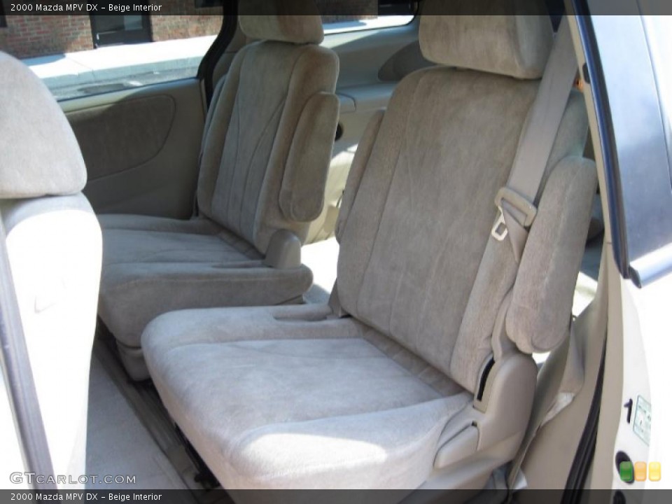 Beige 2000 Mazda MPV Interiors