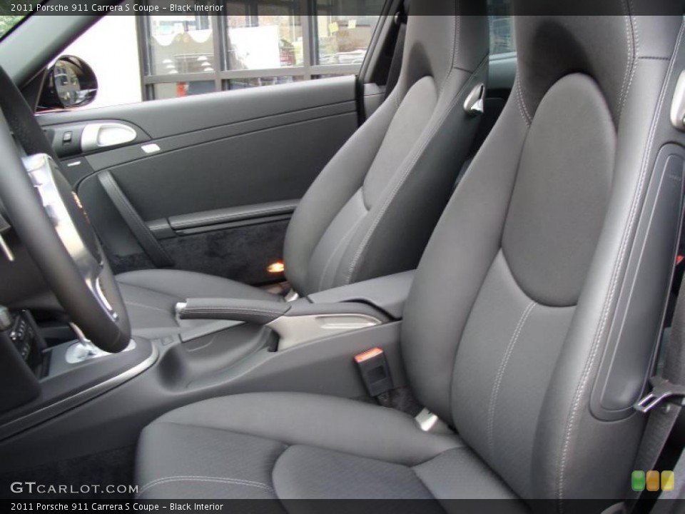 Black Interior Photo for the 2011 Porsche 911 Carrera S Coupe #38003050