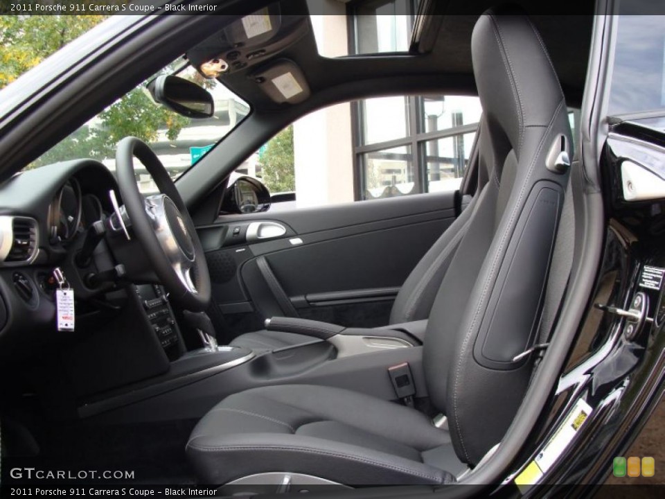 Black Interior Photo for the 2011 Porsche 911 Carrera S Coupe #38003070