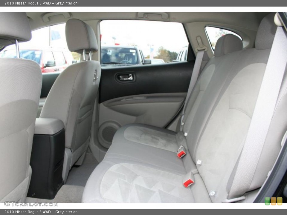 Gray Interior Photo for the 2010 Nissan Rogue S AWD #38004146