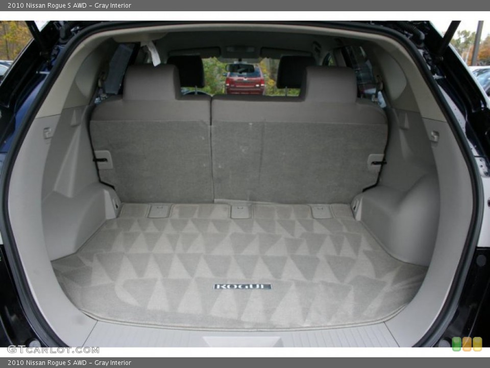Gray Interior Trunk for the 2010 Nissan Rogue S AWD #38004166