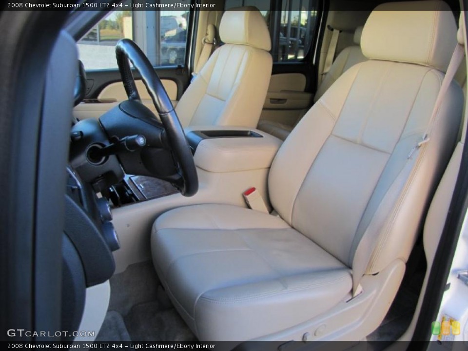Light Cashmere/Ebony Interior Photo for the 2008 Chevrolet Suburban 1500 LTZ 4x4 #38005010