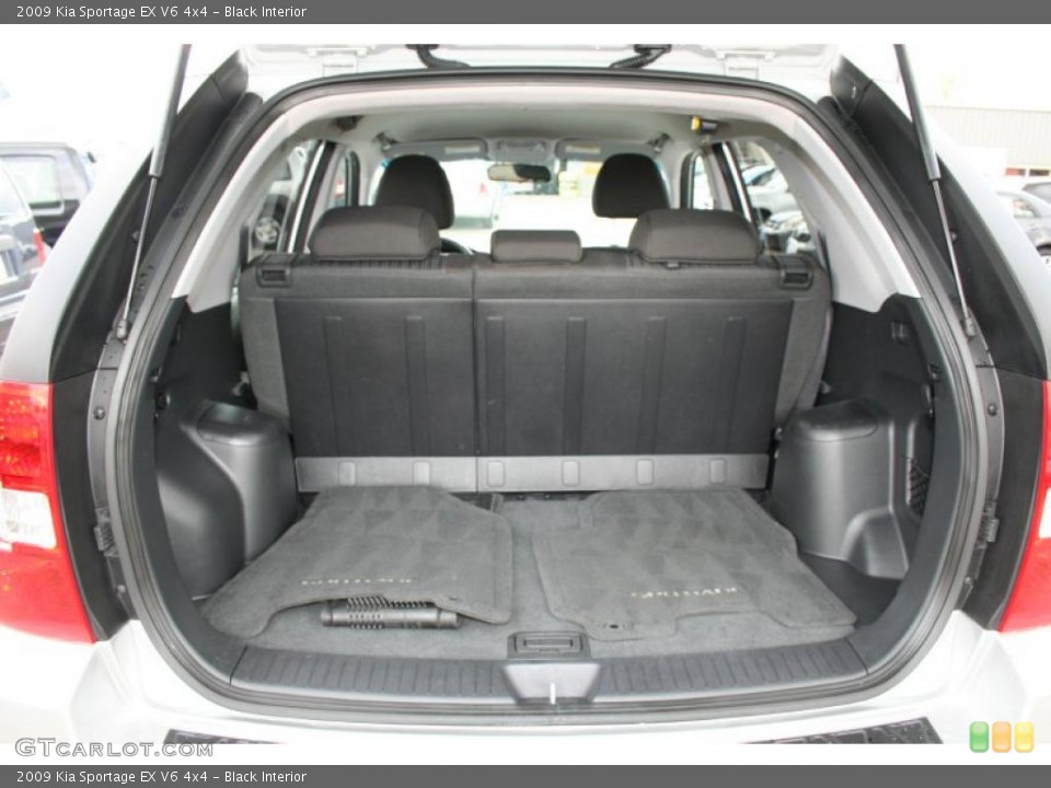 Black Interior Trunk for the 2009 Kia Sportage EX V6 4x4 #38005026
