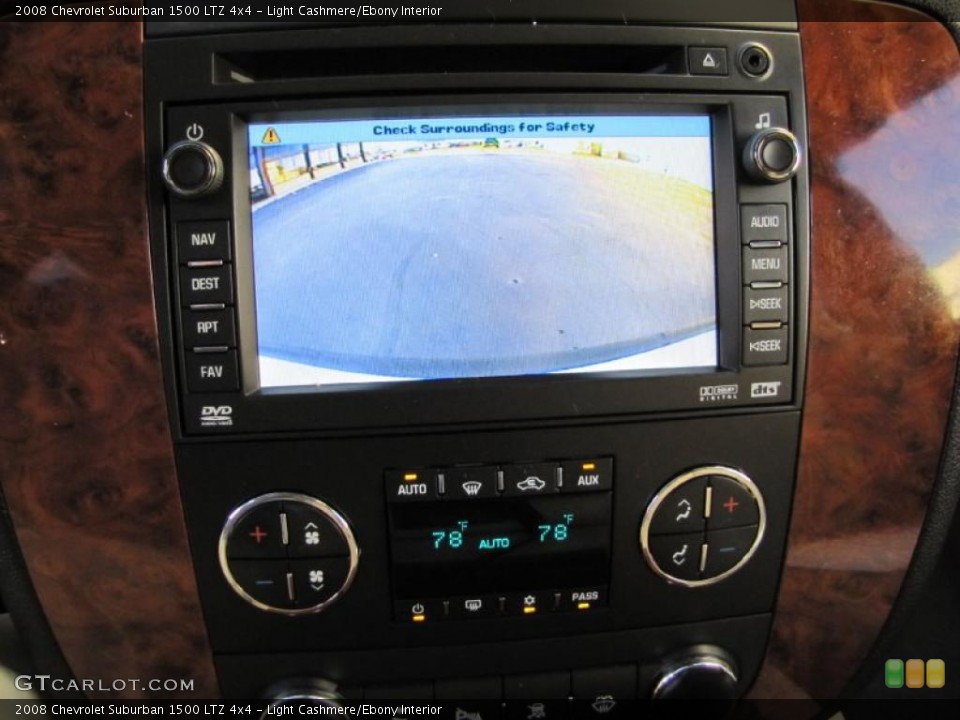 Light Cashmere/Ebony Interior Controls for the 2008 Chevrolet Suburban 1500 LTZ 4x4 #38005130