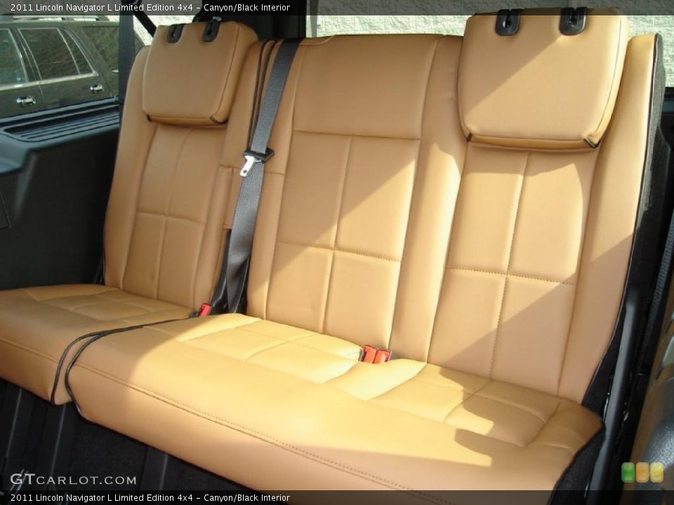 Canyon/Black Interior Photo for the 2011 Lincoln Navigator L Limited Edition 4x4 #38006014