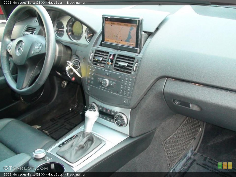 Black Interior Photo for the 2008 Mercedes-Benz C 300 4Matic Sport #38006270