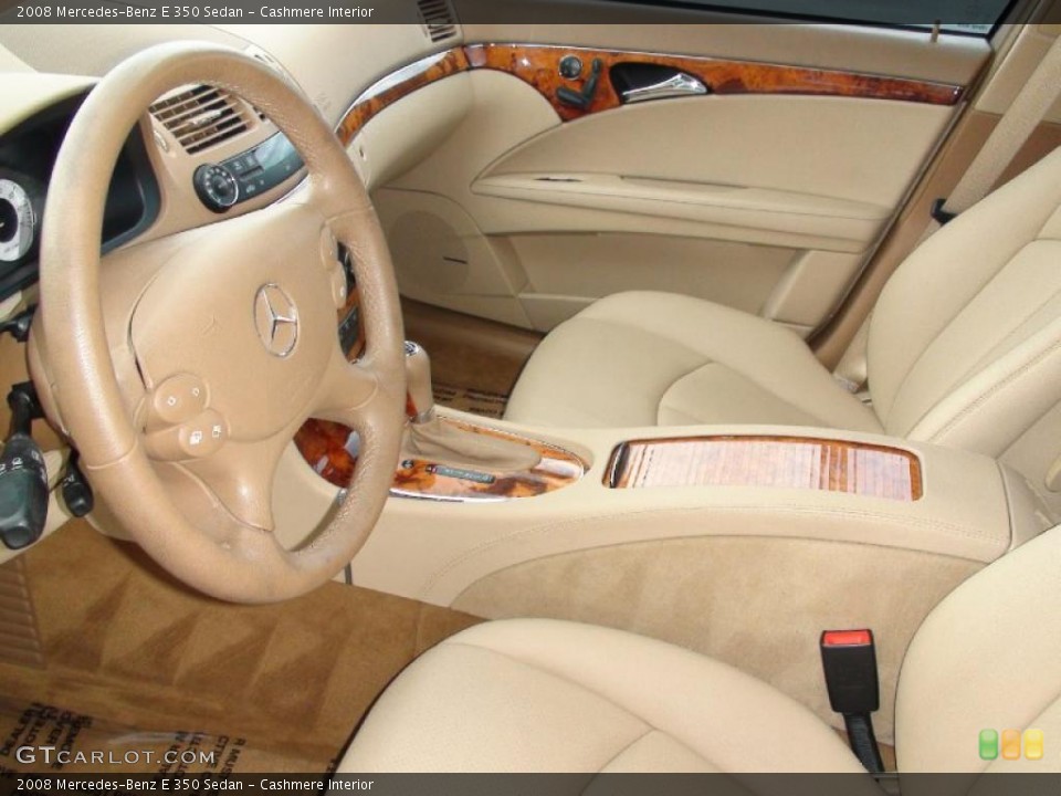 Cashmere Interior Photo for the 2008 Mercedes-Benz E 350 Sedan #38006974