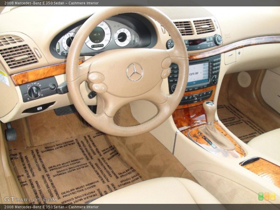 Cashmere Interior Photo for the 2008 Mercedes-Benz E 350 Sedan #38006982