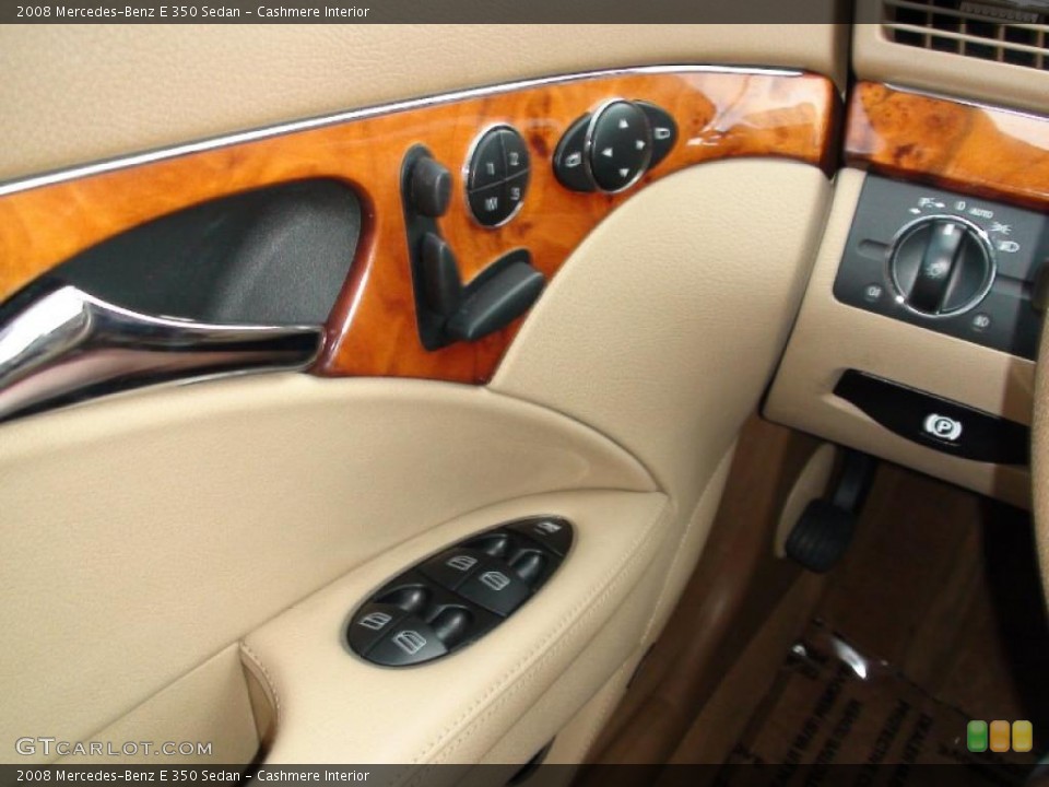 Cashmere Interior Controls for the 2008 Mercedes-Benz E 350 Sedan #38006998