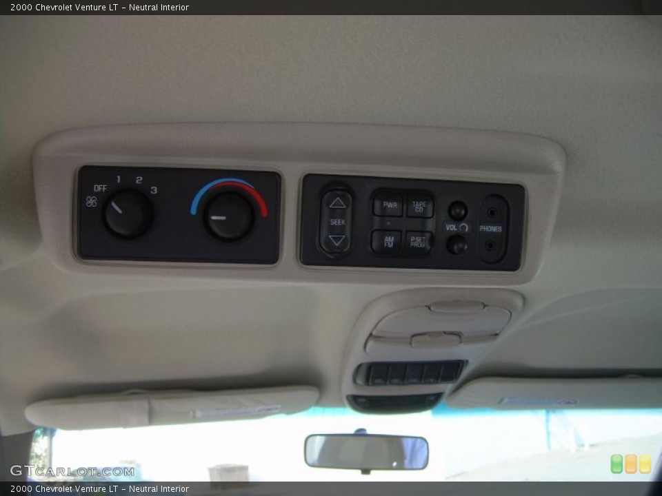 Neutral Interior Controls for the 2000 Chevrolet Venture LT #38007218