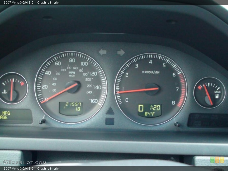 Graphite Interior Gauges for the 2007 Volvo XC90 3.2 #38007501