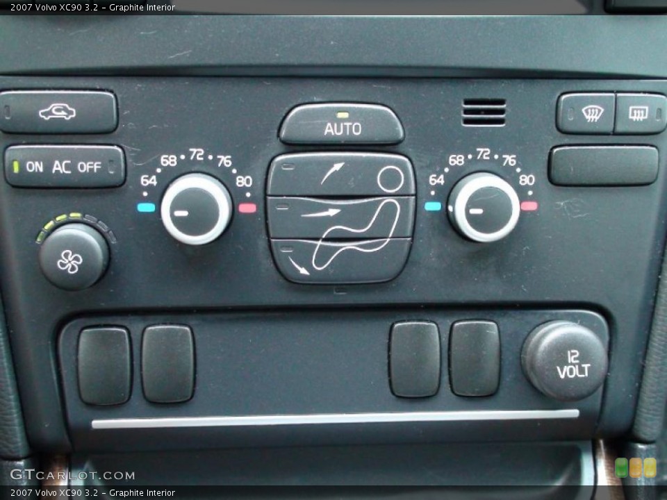 Graphite Interior Controls for the 2007 Volvo XC90 3.2 #38007537