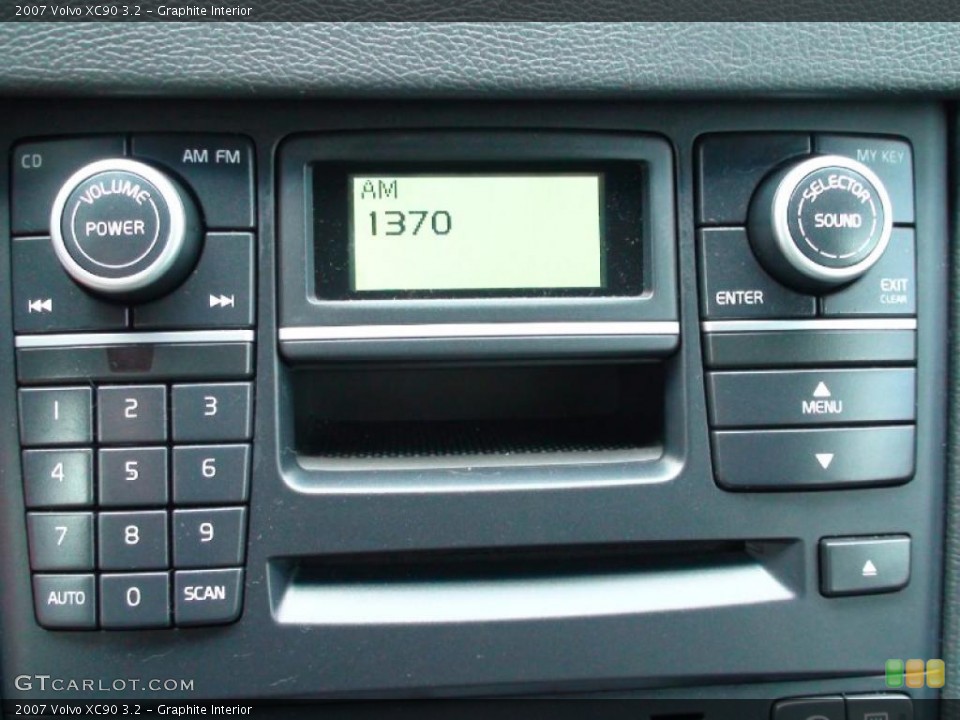 Graphite Interior Controls for the 2007 Volvo XC90 3.2 #38007549