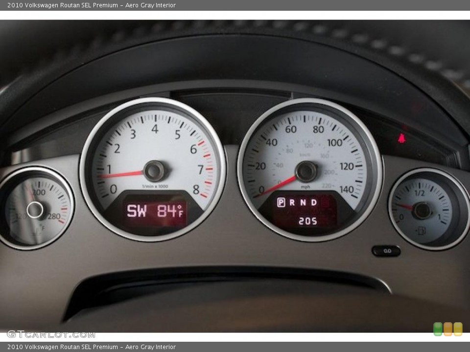 Aero Gray Interior Gauges for the 2010 Volkswagen Routan SEL Premium #38008493