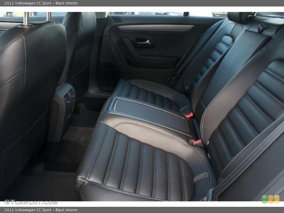 Black Interior Photo for the 2011 Volkswagen CC Sport #38008537