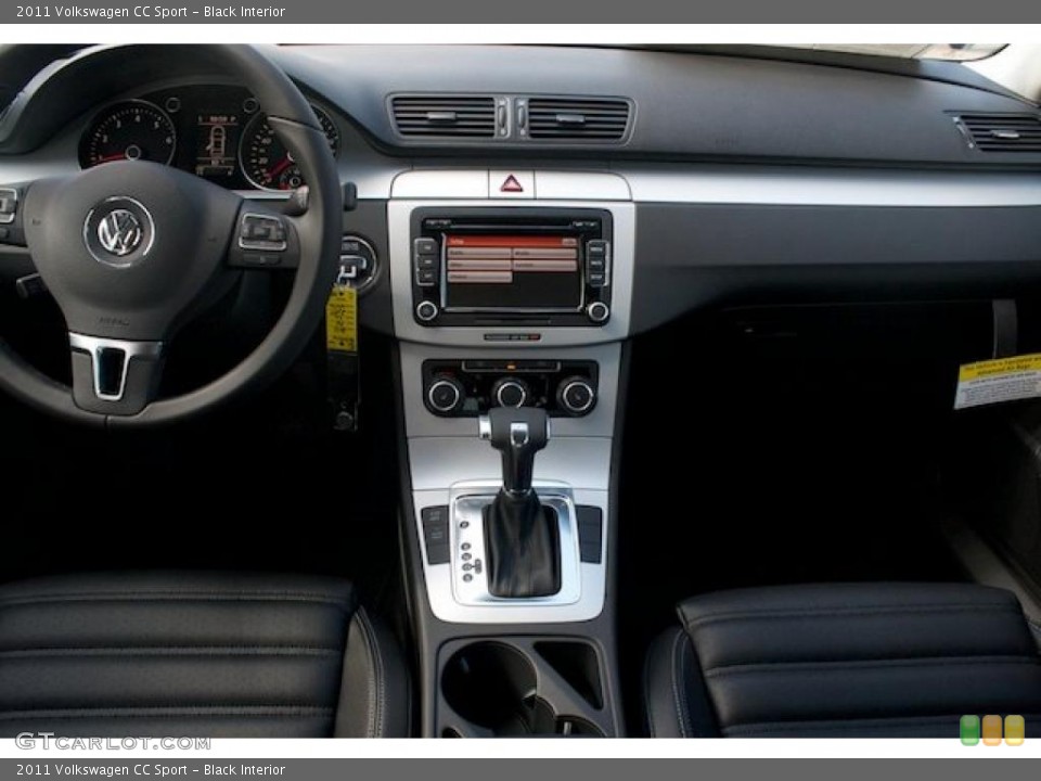 Black Interior Dashboard for the 2011 Volkswagen CC Sport #38008541