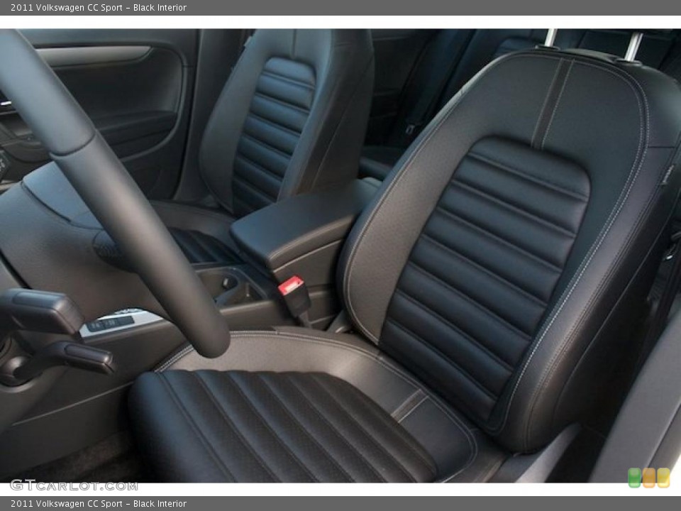 Black Interior Photo for the 2011 Volkswagen CC Sport #38008573