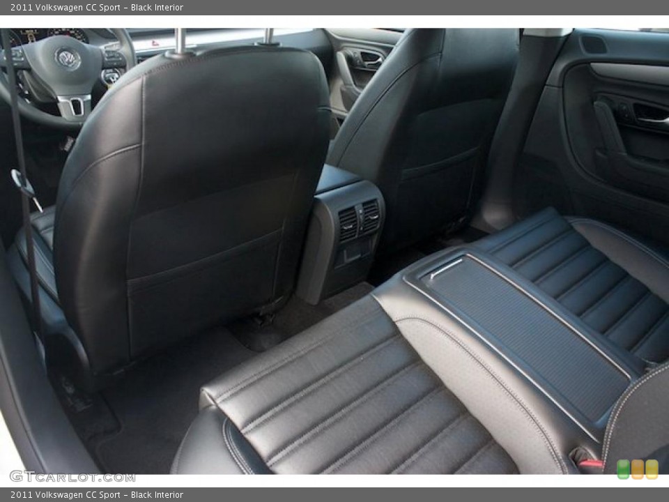 Black Interior Photo for the 2011 Volkswagen CC Sport #38008577