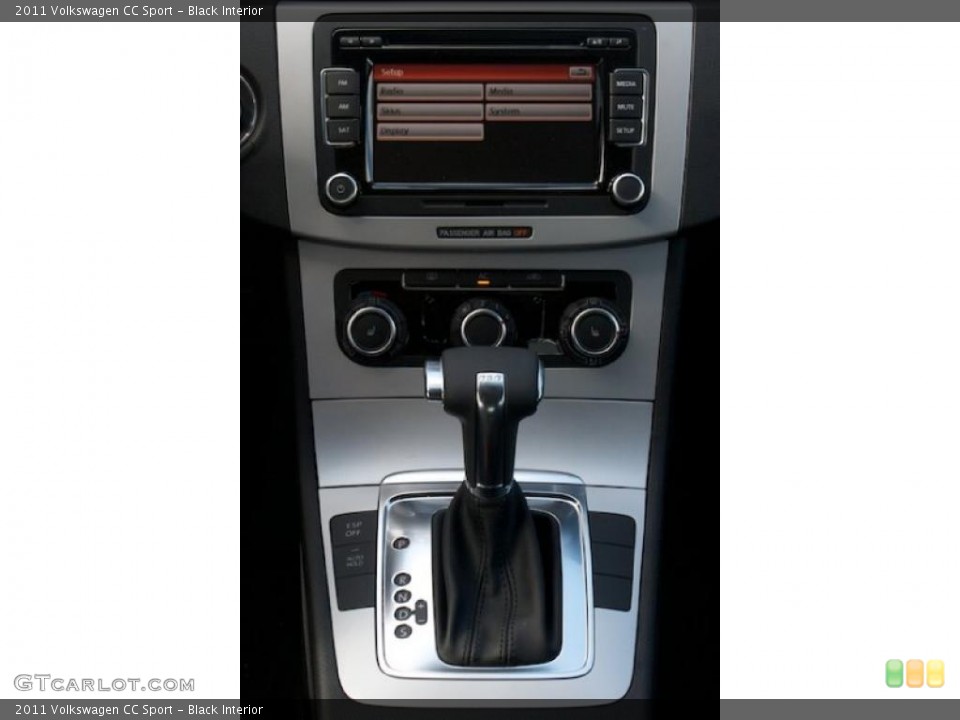 Black Interior Transmission for the 2011 Volkswagen CC Sport #38008581