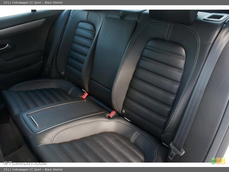 Black Interior Photo for the 2011 Volkswagen CC Sport #38008585