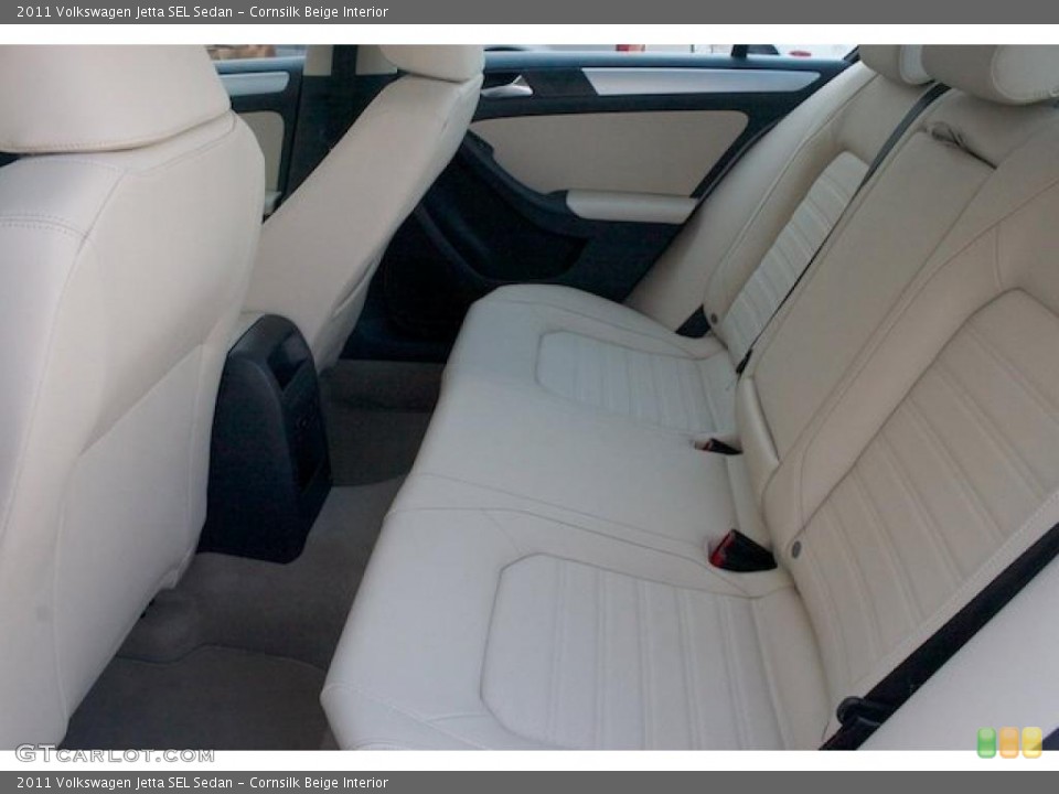 Cornsilk Beige Interior Photo for the 2011 Volkswagen Jetta SEL Sedan #38008685