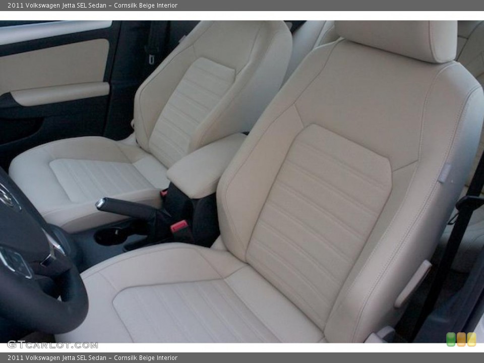 Cornsilk Beige Interior Photo for the 2011 Volkswagen Jetta SEL Sedan #38008717