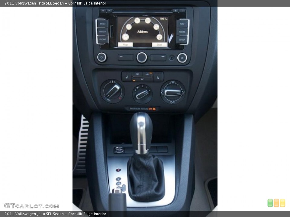 Cornsilk Beige Interior Controls for the 2011 Volkswagen Jetta SEL Sedan #38008725
