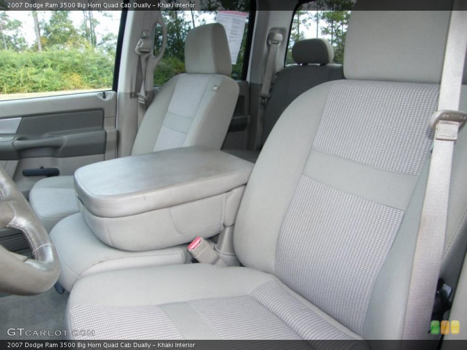Khaki Interior Photo for the 2007 Dodge Ram 3500 Big Horn Quad Cab Dually #38010912